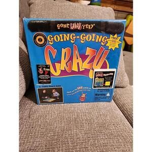 Going Going Crazy - Family Board Game - Ages 4 to Adult NEW SEALED